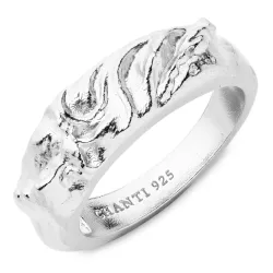 ring in zilver - Lumé Etched
