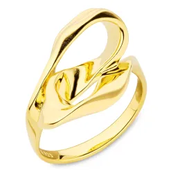 ring in verguld sterlingzilver