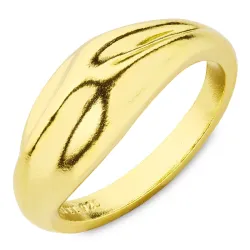 ring in verguld sterlingzilver