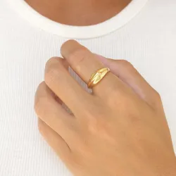 ring in verguld sterlingzilver