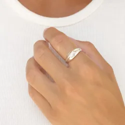 ring in zilver