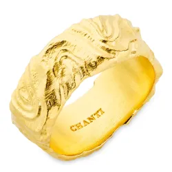 ring in verguld messing - Eliné