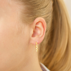 halfcreool in verguld messing - Eliné