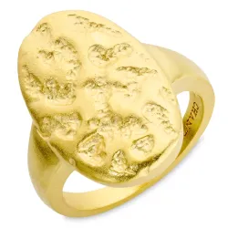 ring in verguld messing - Eliné