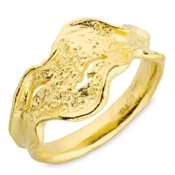 ring in verguld messing - Eliné