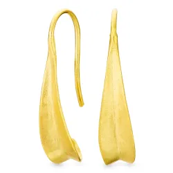 oorbellen in verguld messing - Eliné