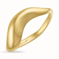 ring in verguld messing - Eliné
