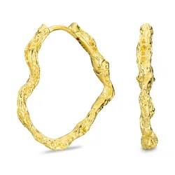 hart creool in verguld messing - Eliné