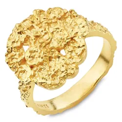 ring in verguld messing - Eliné