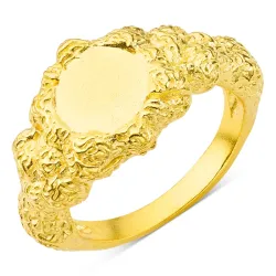 ring in verguld messing - Eliné