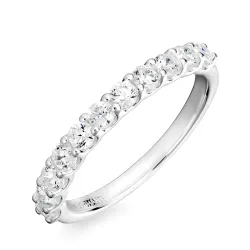 zirkoon ring in zilver