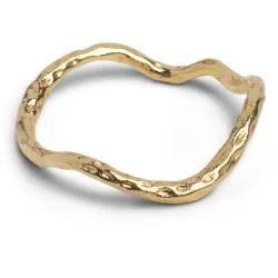 Enamel Sway Sway ring in verguld sterlingzilver