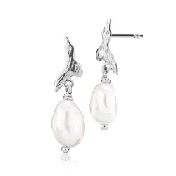Izabel Camille Fairy parel oorbellen in zilver