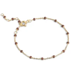 Enamel Lola Cooper armband in verguld sterlingzilver