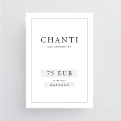 Cadeaubon voor CHANTI.NL