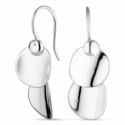 verzamelmonster rond oorbellen in zilver