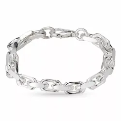 verzamelmonster BNH Anker facet armband in zilver 21 cm x 9,0 mm 