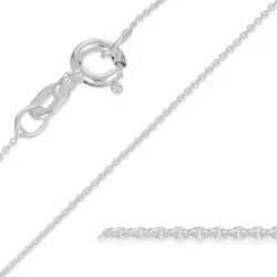 verzamelmonster BNH Anker ronde ketting in zilver 60 cm x 0,8 mm 
