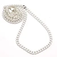 verzamelmonster BNH pantserketting in zilver 45 cm x 12,0 mm 