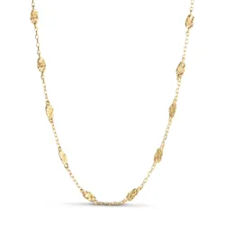 Enamel Kia ketting in verguld sterlingzilver